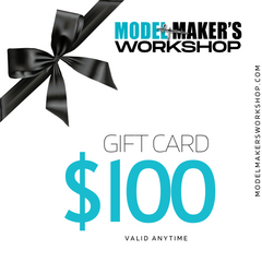 Model Maker's Workshop Gift Card - Assorted Values