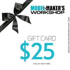 Model Maker's Workshop Gift Card - Assorted Values