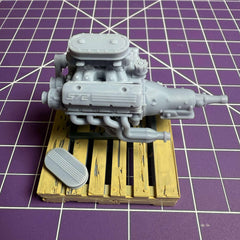 Dual Carburetor Set with Filters for 572 Engine