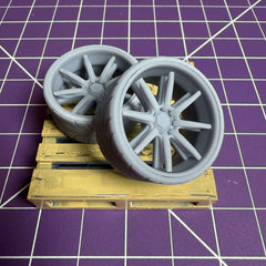 FORG 7 Spoke Wheel Set – Front & Rear Staggered