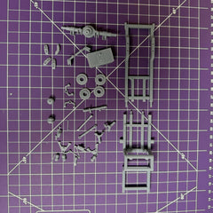 Moebius '69 Ford F100 Long Frame Bagged Chassis