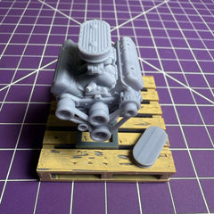 Dual Carburetor Set with Filters for 572 Engine