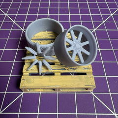 FORG 7 Spoke Wheel Set – Front & Rear Staggered