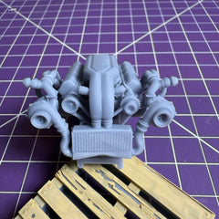 Twin Turbo Upgrade Set for 572 Engine