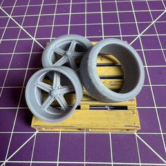 Nitro XLR Wheel & Tire Set