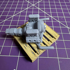 Flat Six Boxer Base Engine