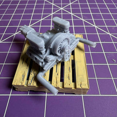 Flat Six Boxer Base Engine