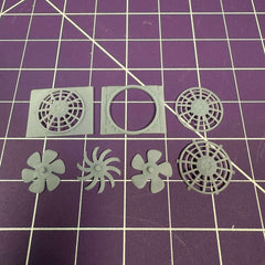 60s/70s Muscle Car Small Block Electric Fan & Cover Set