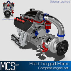 Procharged Hemi Engine & Transmission