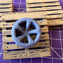 Litespeed Racing CB5 & Yokohama Advan A048 Stretch Tire Pair - 19" 20" or 21"