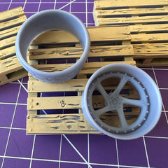 Twisted Style Deep Wheel Pair – Front or Rear w/ Dual Offsets & Brakes