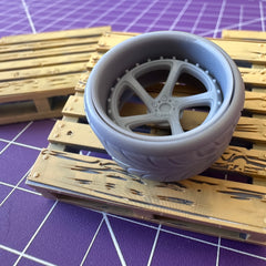 Twisted Style Deep Wheel Pair – Front or Rear w/ Dual Offsets & Brakes