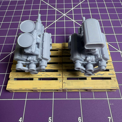 Ram Air Tunnel Set for 572 Engine