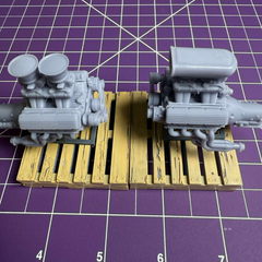 Ram Air Tunnel Set for 572 Engine