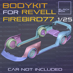 Wide Body Kit for Revell 77 Firebird
