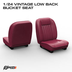Vintage Low Back Bucket Seat