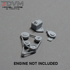 Power Steering And A/C Detail Pack - Ford V8 Small Block V8 Ecosystem