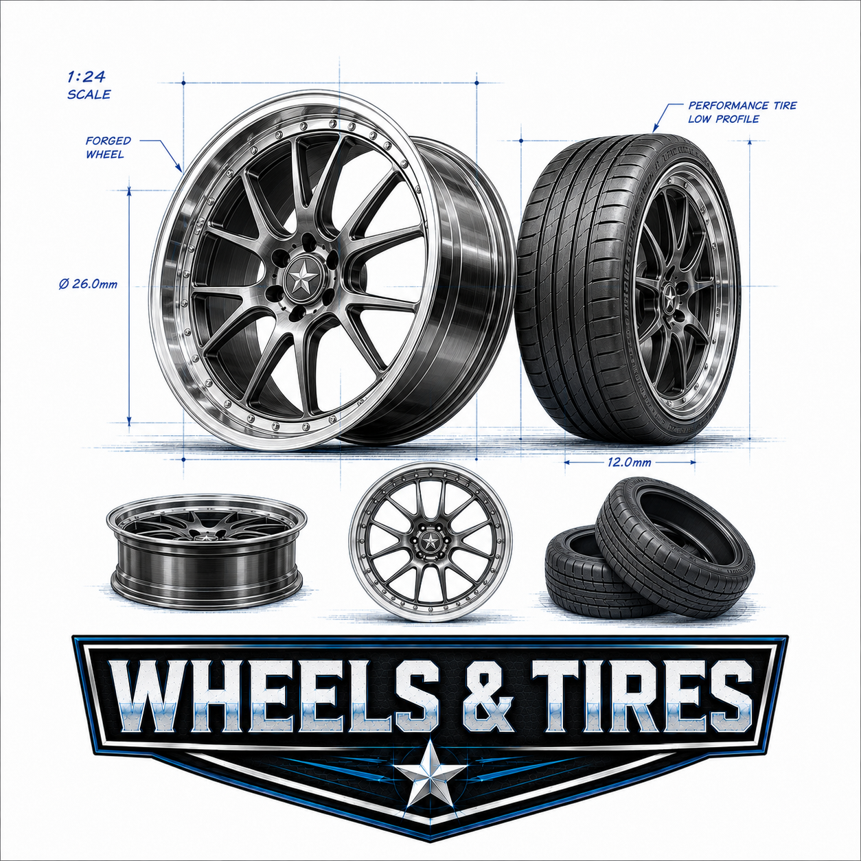 Wheels & Tires - Model Maker's Workshop