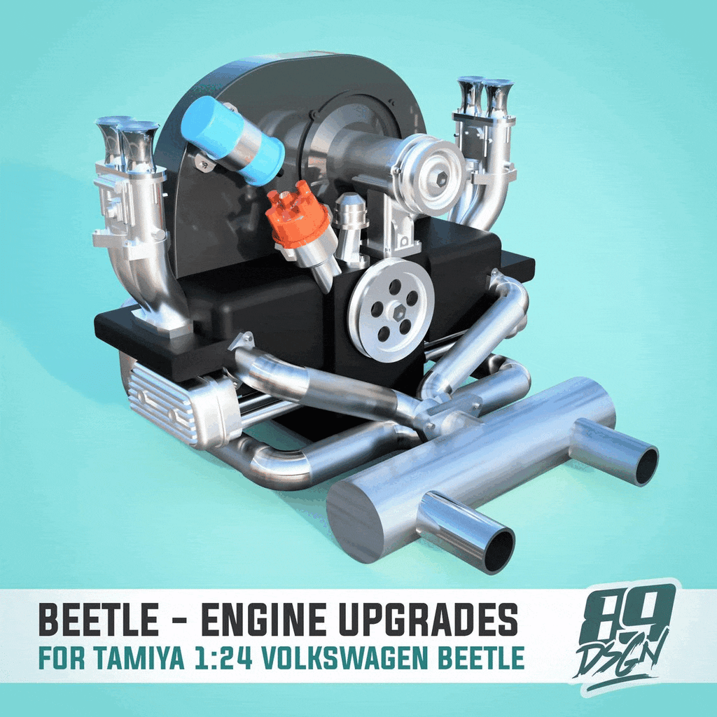 California Dub Cruiser Trans Kit – Tamiya VW Beetle 1300 - Model Maker's Workshop