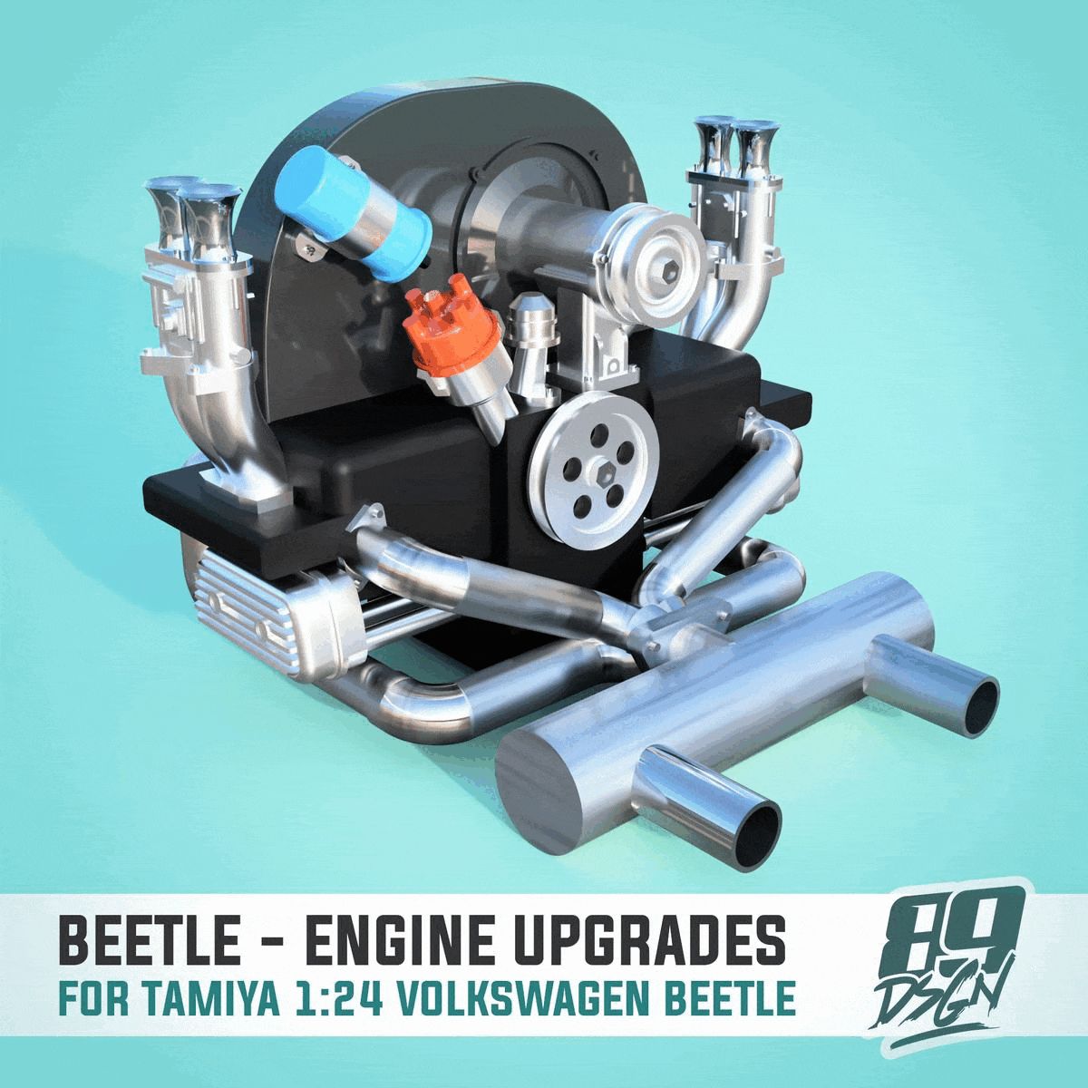 California Dub Cruiser Trans Kit – Tamiya VW Beetle 1300 - Model Maker's Workshop