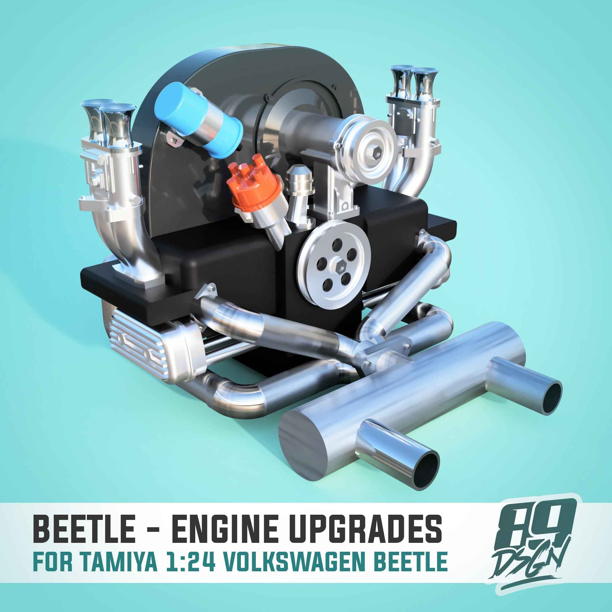 California Dub Cruiser Trans Kit – Tamiya VW Beetle 1300