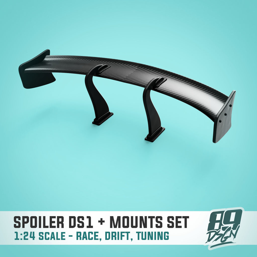 DS1 Fully Adjustable Spoiler Kit - Model Maker's Workshop