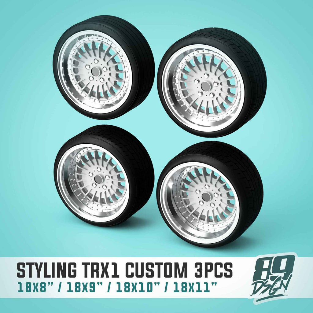 18" BMW TRX 1 Wheel & Tire Set