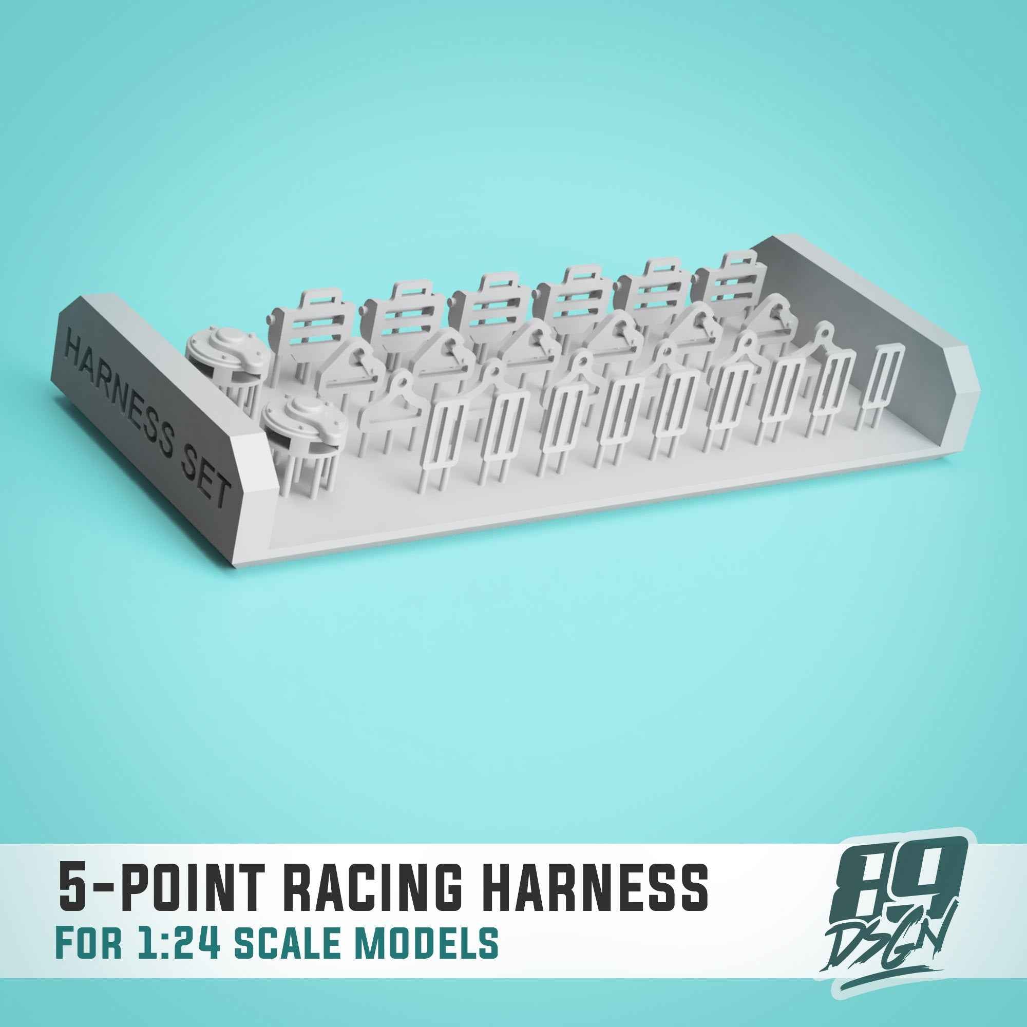 5-Point Racing Harness Buckle Set