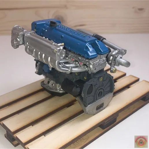 Toyota Supra 2JZ-GTE Engine & Getrag V160 Transmission Ecosystem – 1/24 Scale