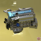 Toyota Supra 2JZ-GTE Engine & Getrag V160 Transmission Ecosystem – 1/24 Scale
