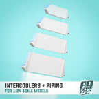 Assorted Intercooler & Piping Kit - Model Maker's Workshop
