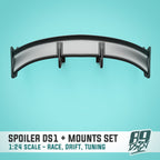 DS1 Fully Adjustable Spoiler Kit - Model Maker's Workshop