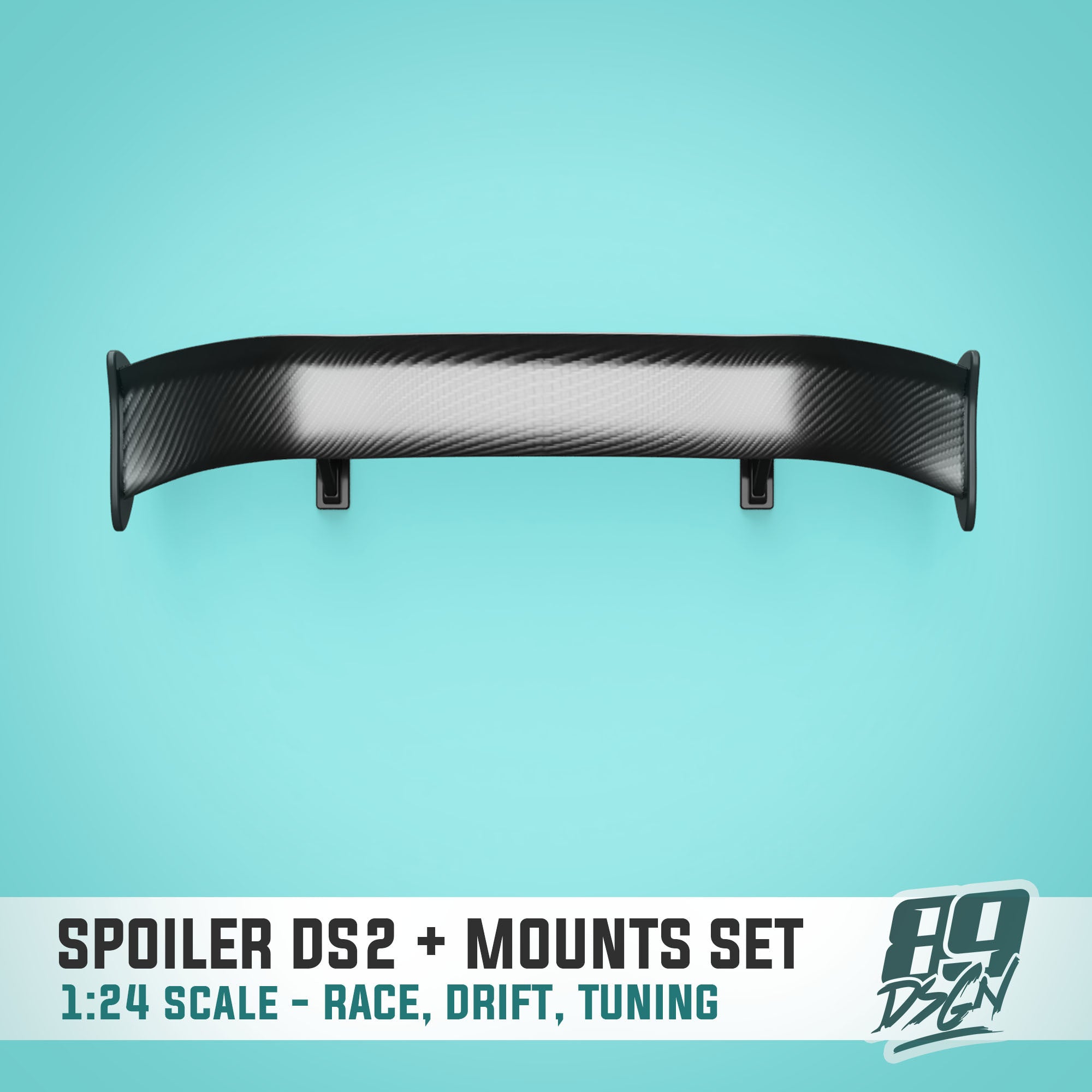 DS2 Fully Adjustable Spoiler Kit - Model Maker's Workshop