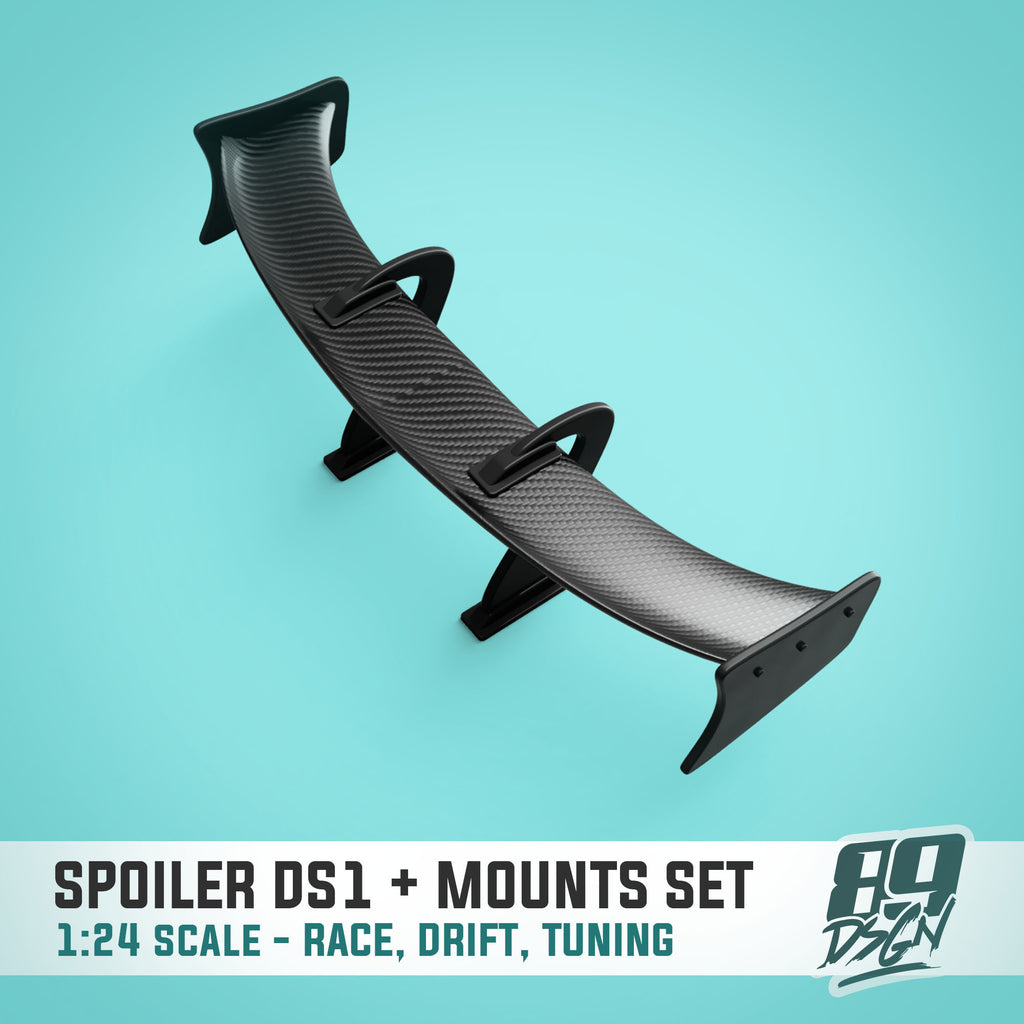 DS1 Fully Adjustable Spoiler Kit - Model Maker's Workshop