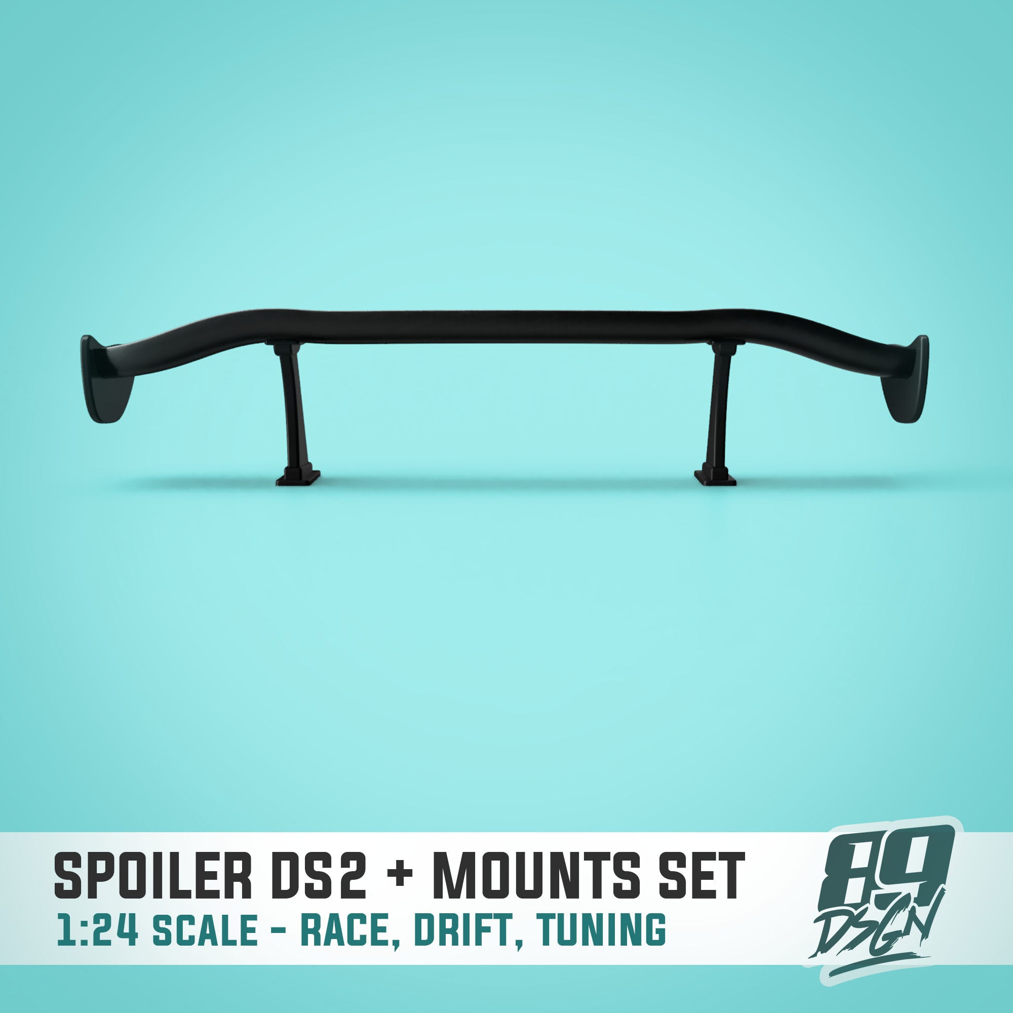 DS2 Fully Adjustable Spoiler Kit - Model Maker's Workshop