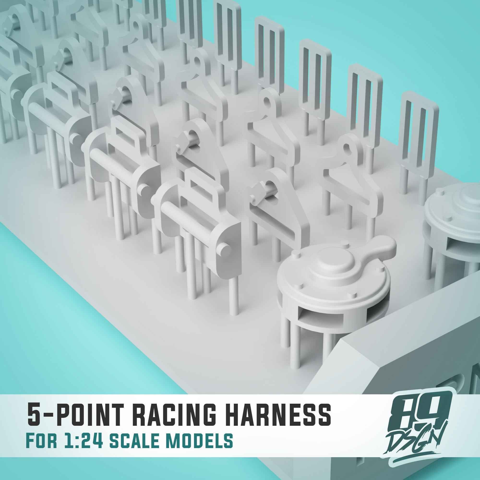 5-Point Racing Harness Buckle Set