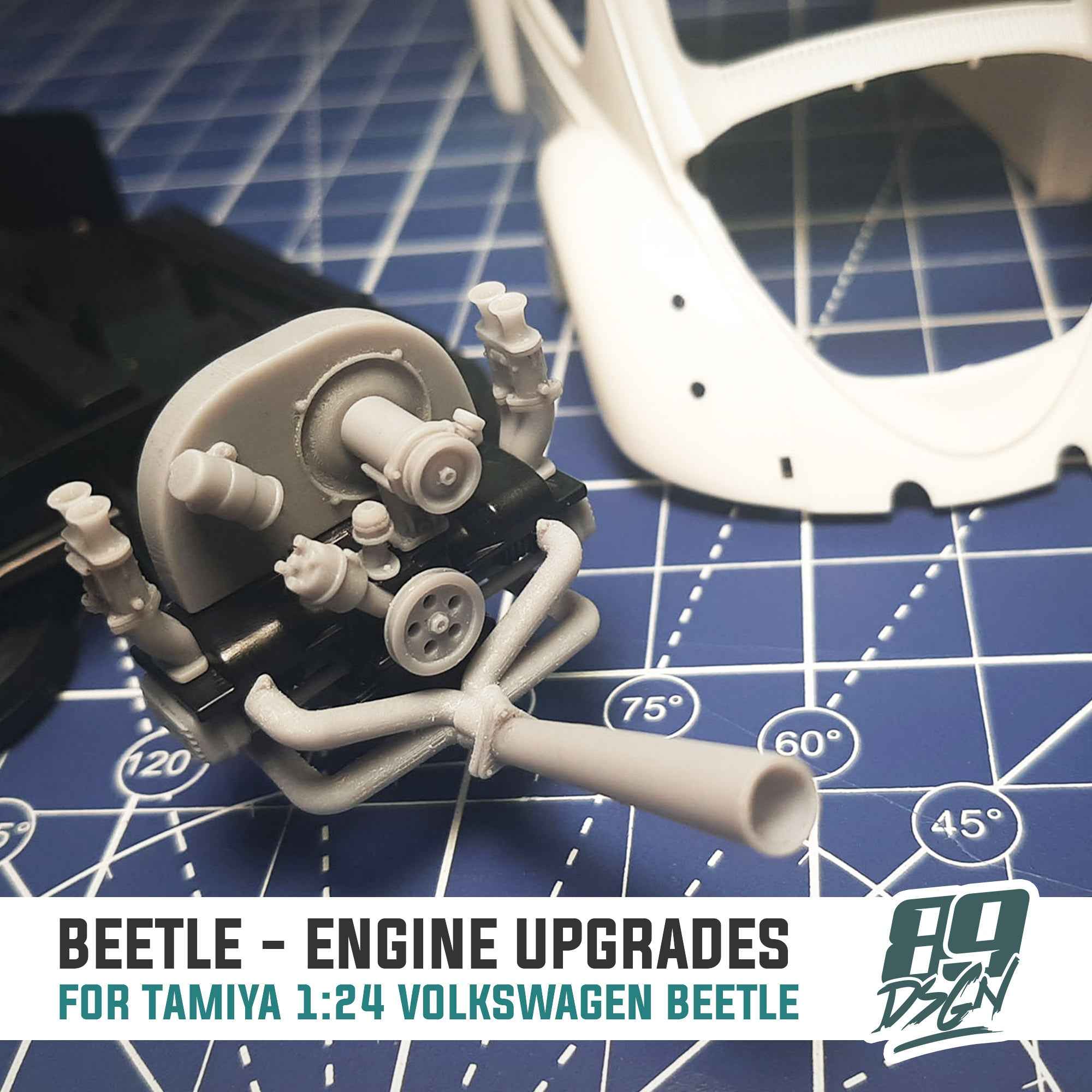 California Dub Cruiser Trans Kit – Tamiya VW Beetle 1300