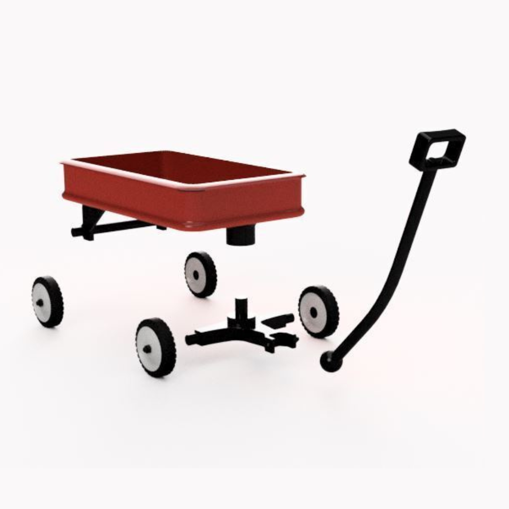Radio Flyer Wagon Combo Set (Hot Rod, Speed, Classic)