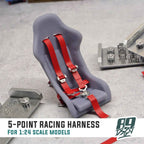 5-Point Racing Harness Buckle Set