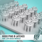 Assorted Hood Pin & Latch Sets - Model Maker's Workshop