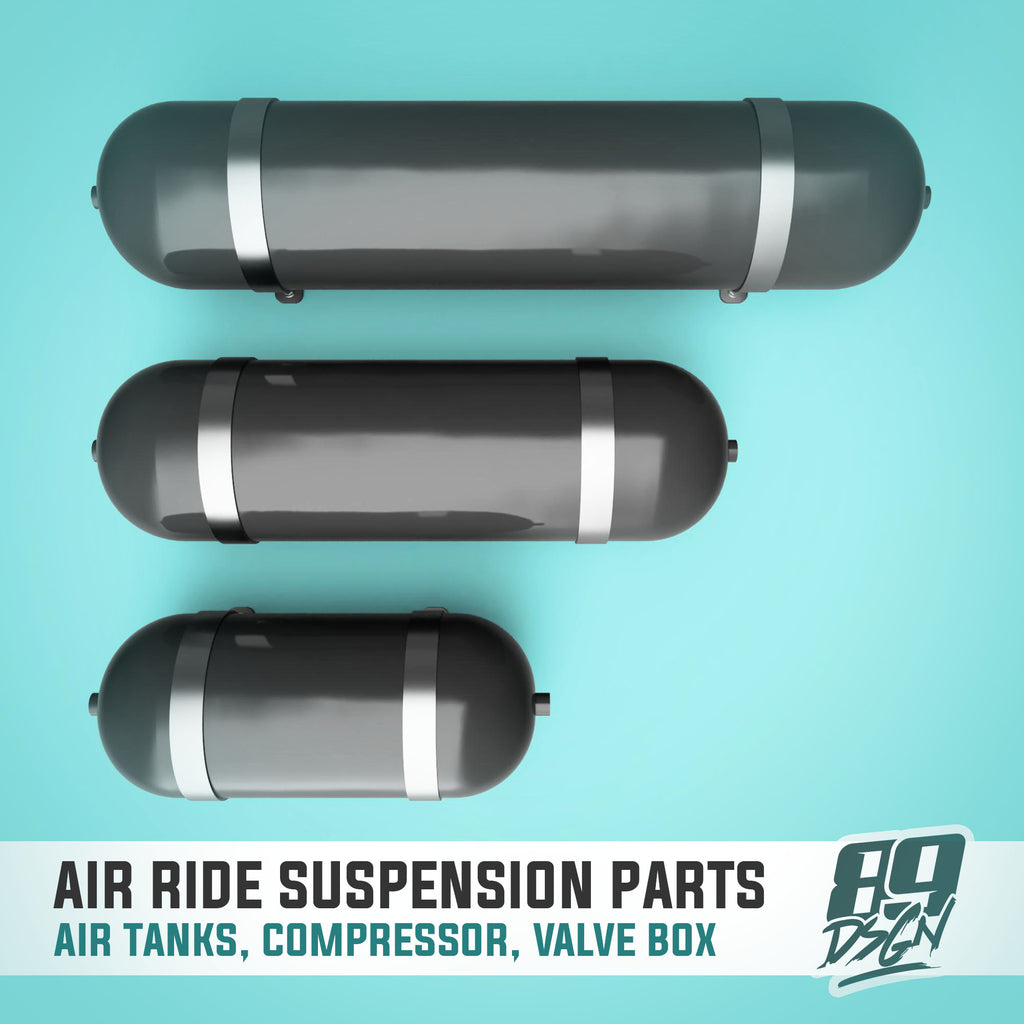 Single Tank Air Ride System w/ 2 Pumps & Controller - Model Maker's Workshop
