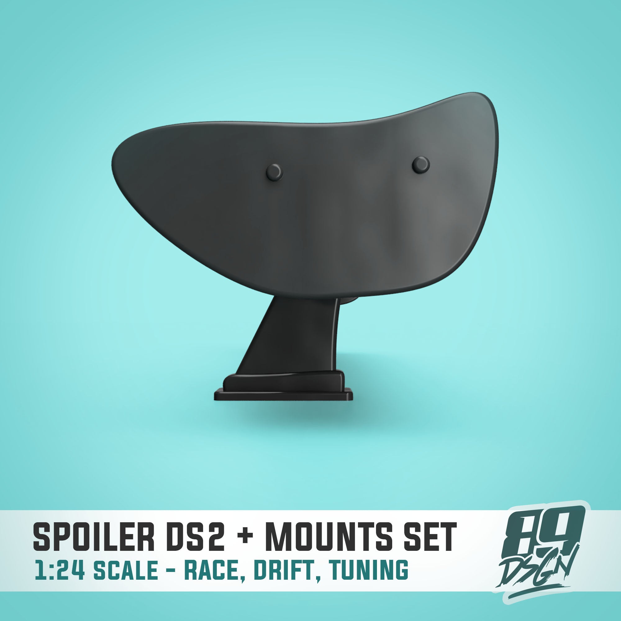DS2 Fully Adjustable Spoiler Kit - Model Maker's Workshop