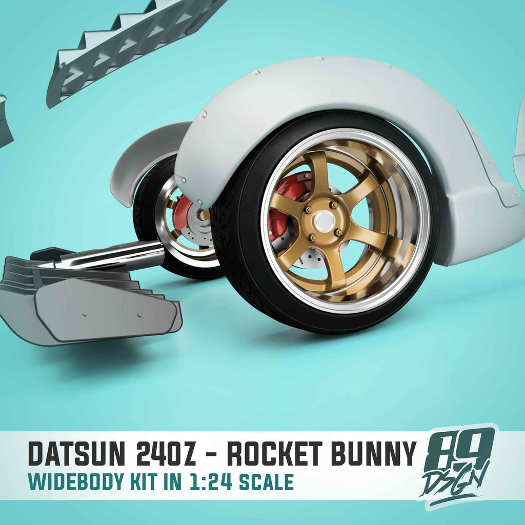 Datsun 240Z Rocket Bunny (Pandem) Widebody Transkit – Hasegawa 1/24
