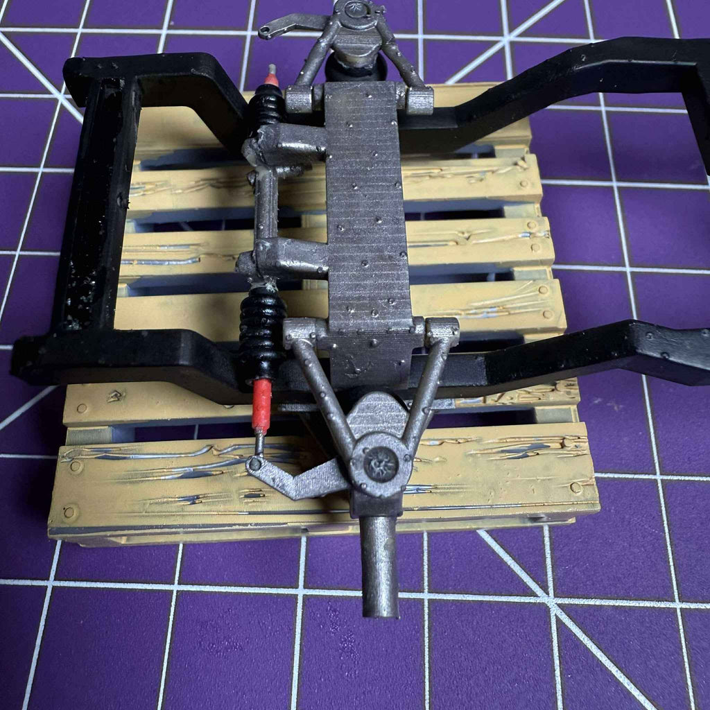 1966 Chevrolet Bagged Chassis Kit – Revell Fleetside Chevy