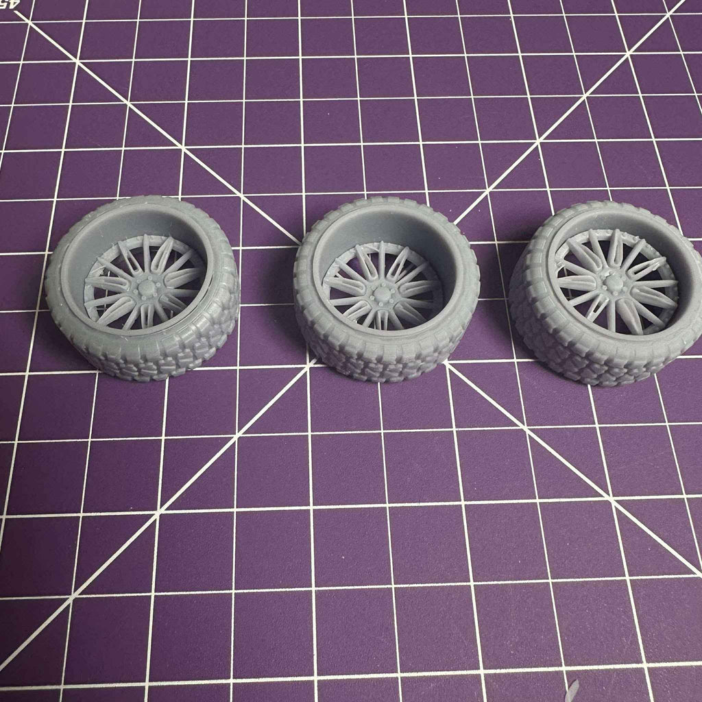 Bullet Offroad Wheel Pair – 3 Offsets / 2 Tire Types