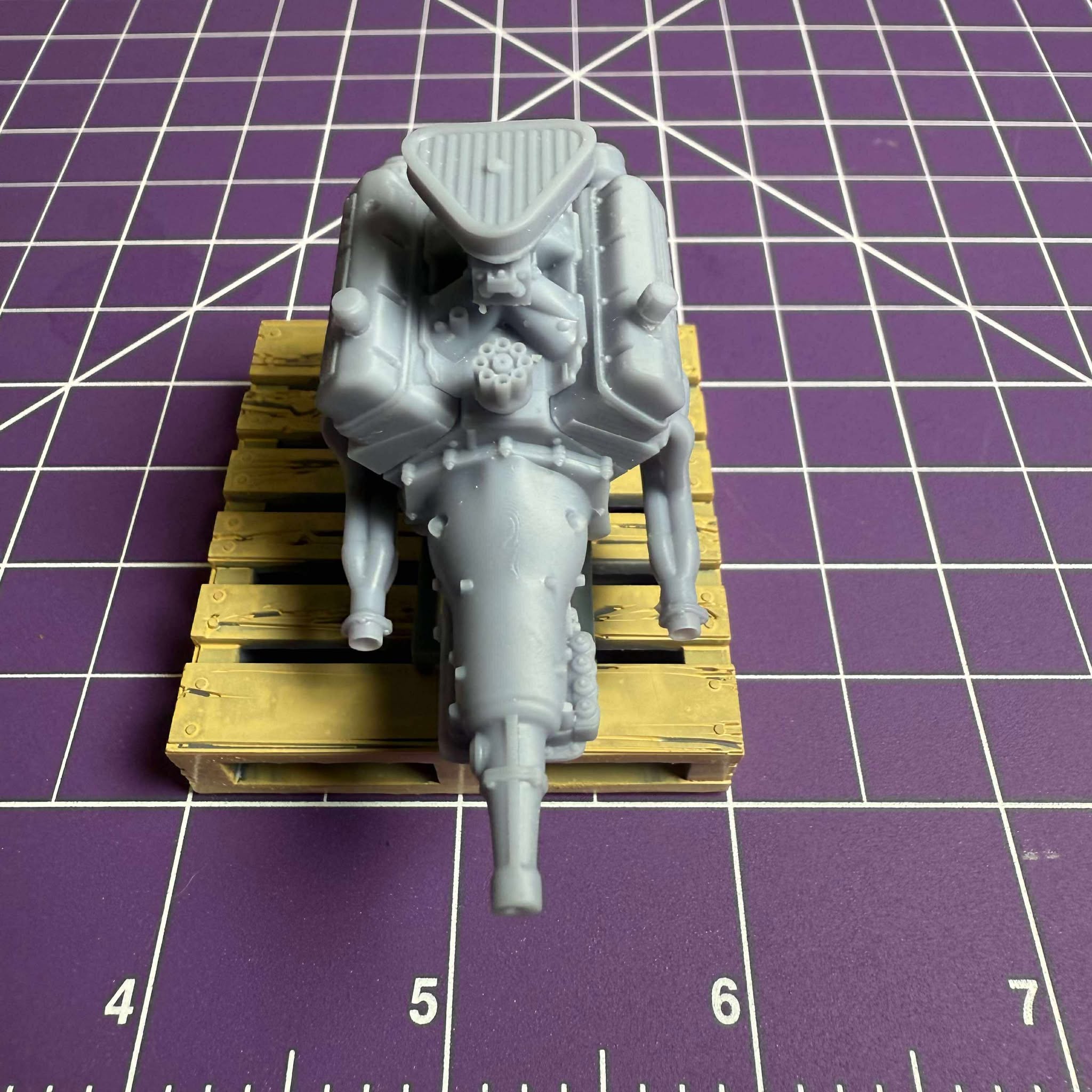 572 Big Block Base Engine Kit with Transmission – Model Maker's Workshop