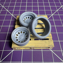 CS2 Deep Steel Wheel & Tire Set – Staggered