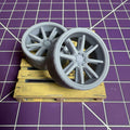 FORG 7 Spoke Wheel Set – Front & Rear Staggered