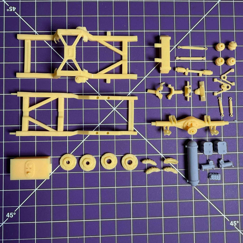 1966 Chevrolet Bagged Chassis Kit – Revell Fleetside Chevy