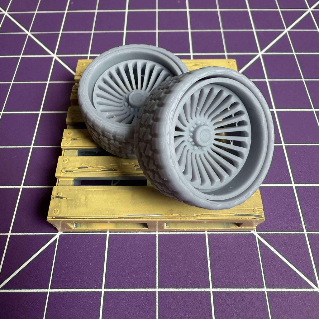 JJ Wire Off Road Wheel & Tire Set